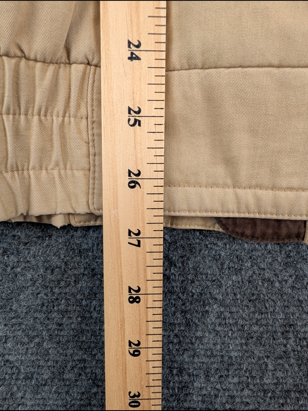 Woolrich Vintage Men’s Medium Field Jacket Tan Cotton Bomber Plaid Lined Coat - Picture 7 of 8